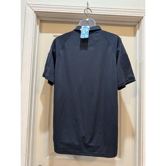 MAGCOMSEN Men's Polo Shirts with Zipper Pocket Size Large NWT - Picture 4 of 10